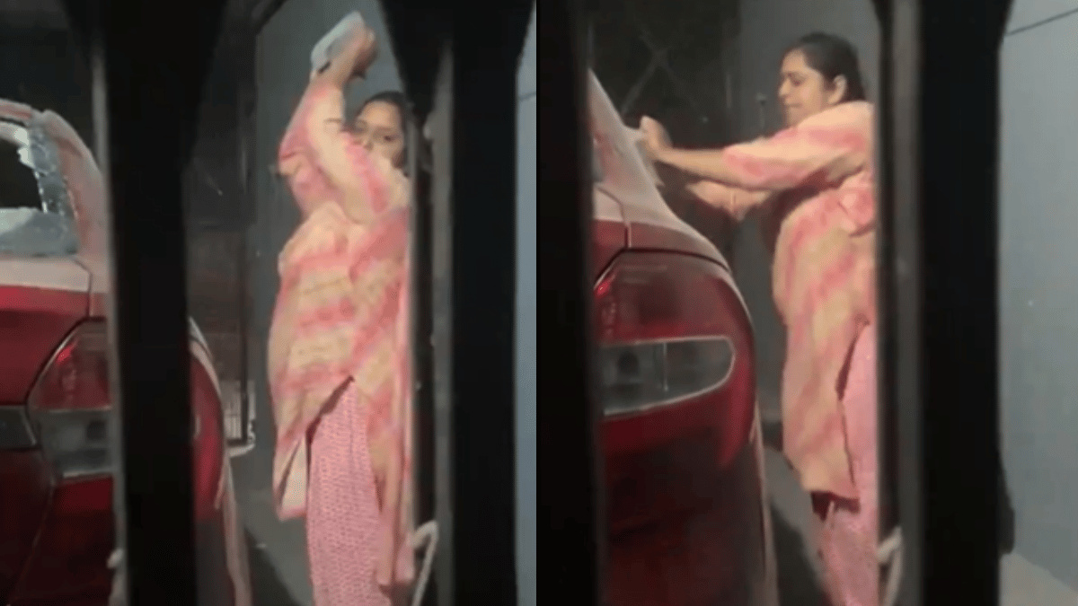 bulandshahr-teacher-breaks-family-car-with-boulder-disturbing-viral-video-leaves-internet-in-shock